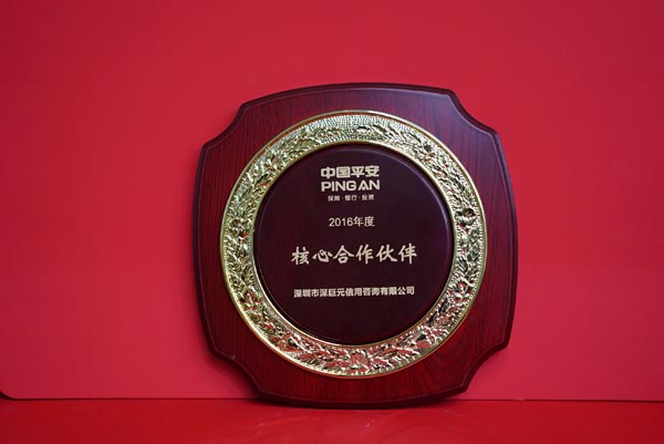 中國(guó)平安&lsquo;核心合作伙伴&rsquo;